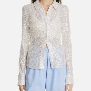 STINE GOYA women's daya shirt in hydrangea